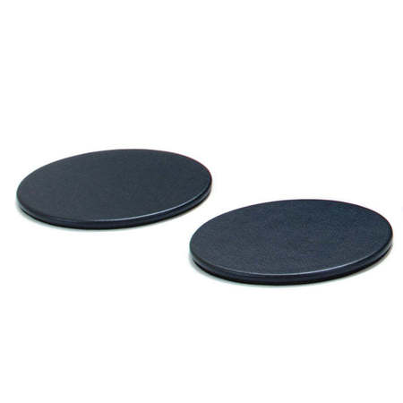 Dacasso Navy Blue Leatherette 4 Coaster Set with Holder AG-4618